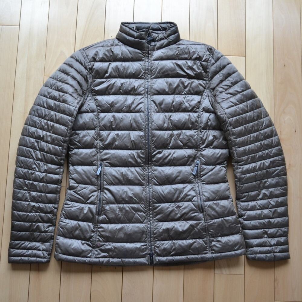 Barbour Gray Puffer Jacket